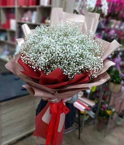 Букет цветов из: Гипсофила в Ольховатке