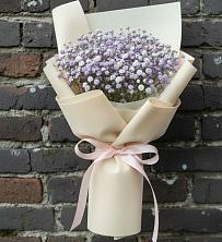 Букет цветов из:  Гипсофила в Ольховатке