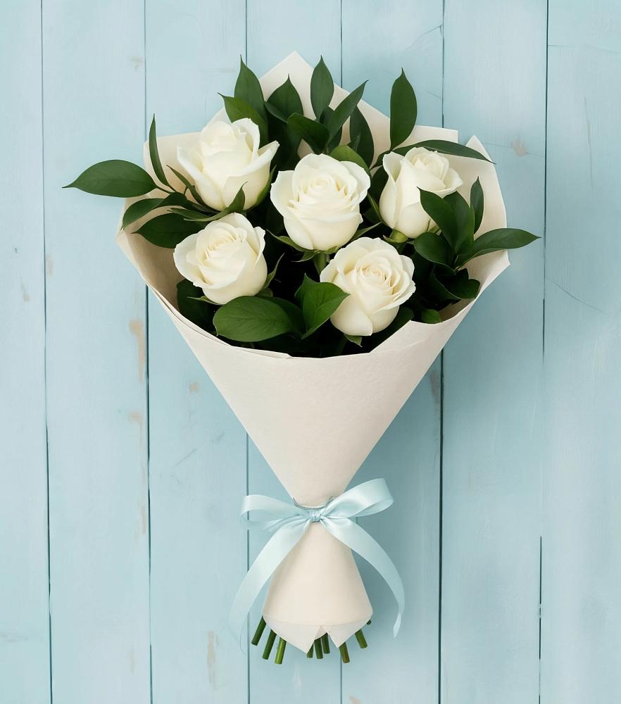 Букет цветов из: Розы в Ольховатке