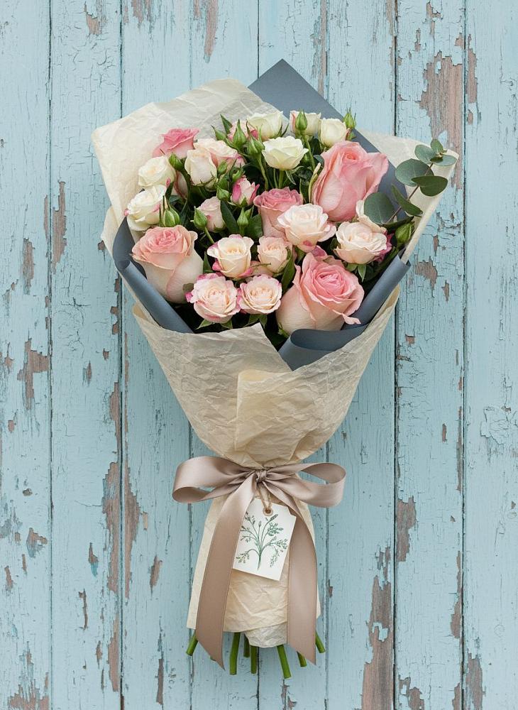 Букет цветов из: Розы в Ольховатке