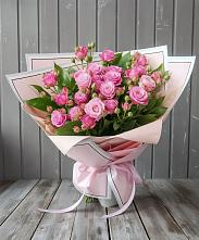 Букет Розовый кустик в Ольховатке