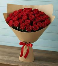 Букет Красные розы Милано в Ольховатке