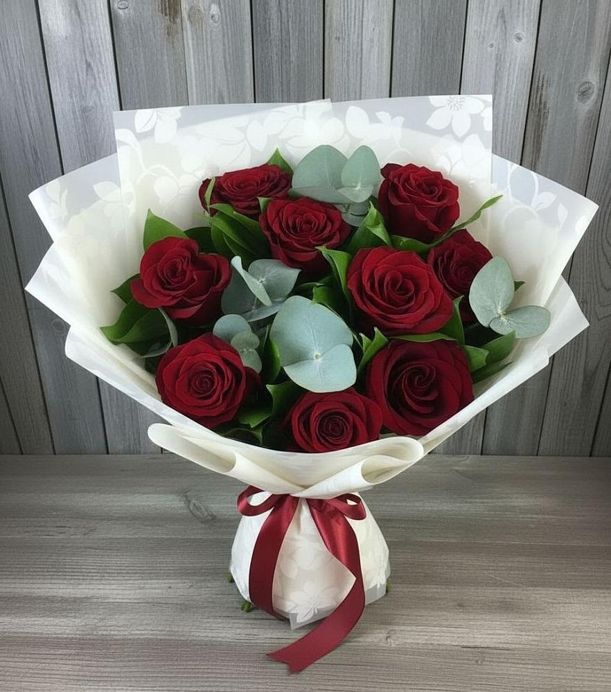 Букет цветов из: Розы в Ольховатке