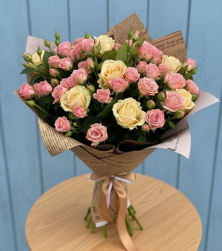 Букет цветов из: Розы в Ольховатке