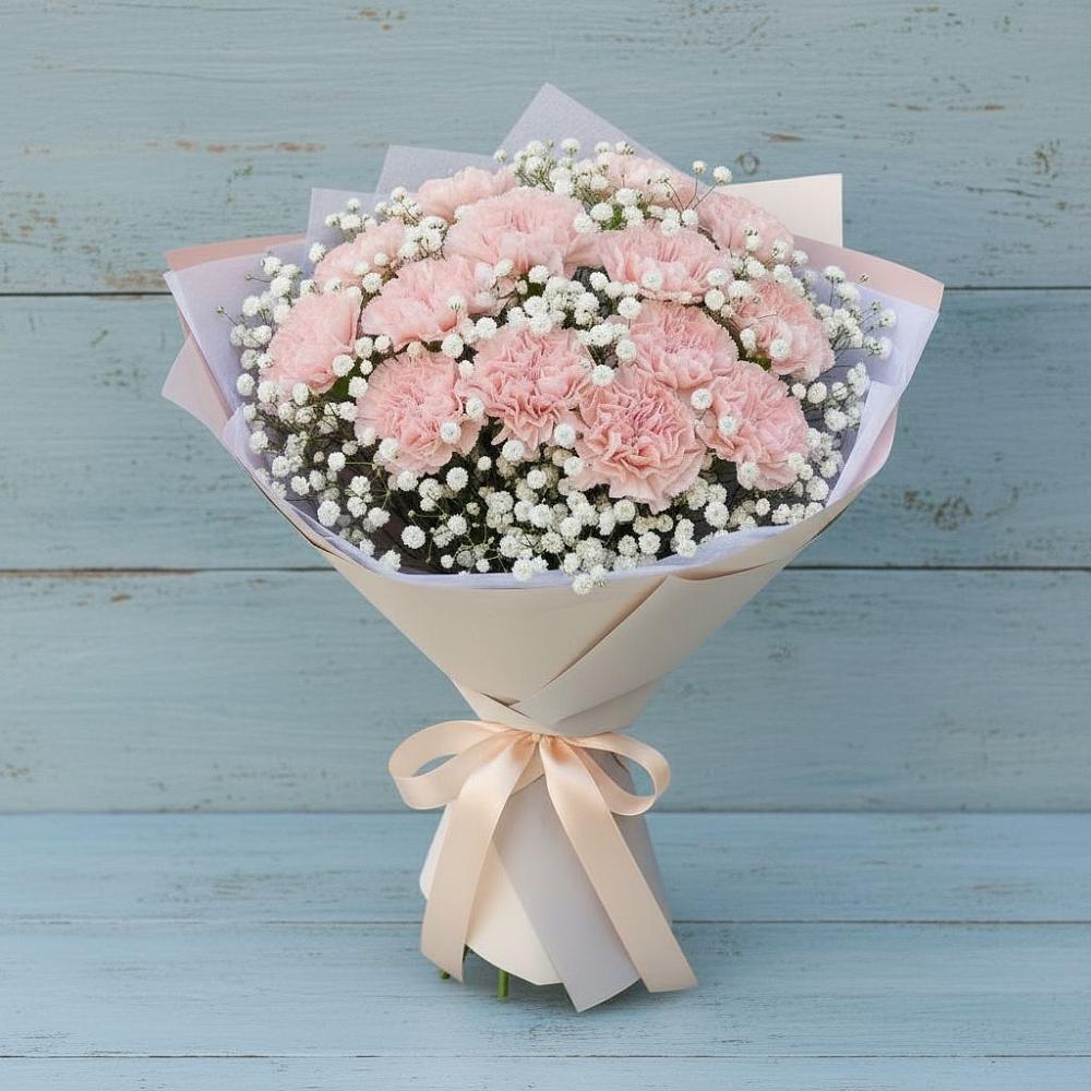 Букет цветов из: Гвоздики в Ольховатке