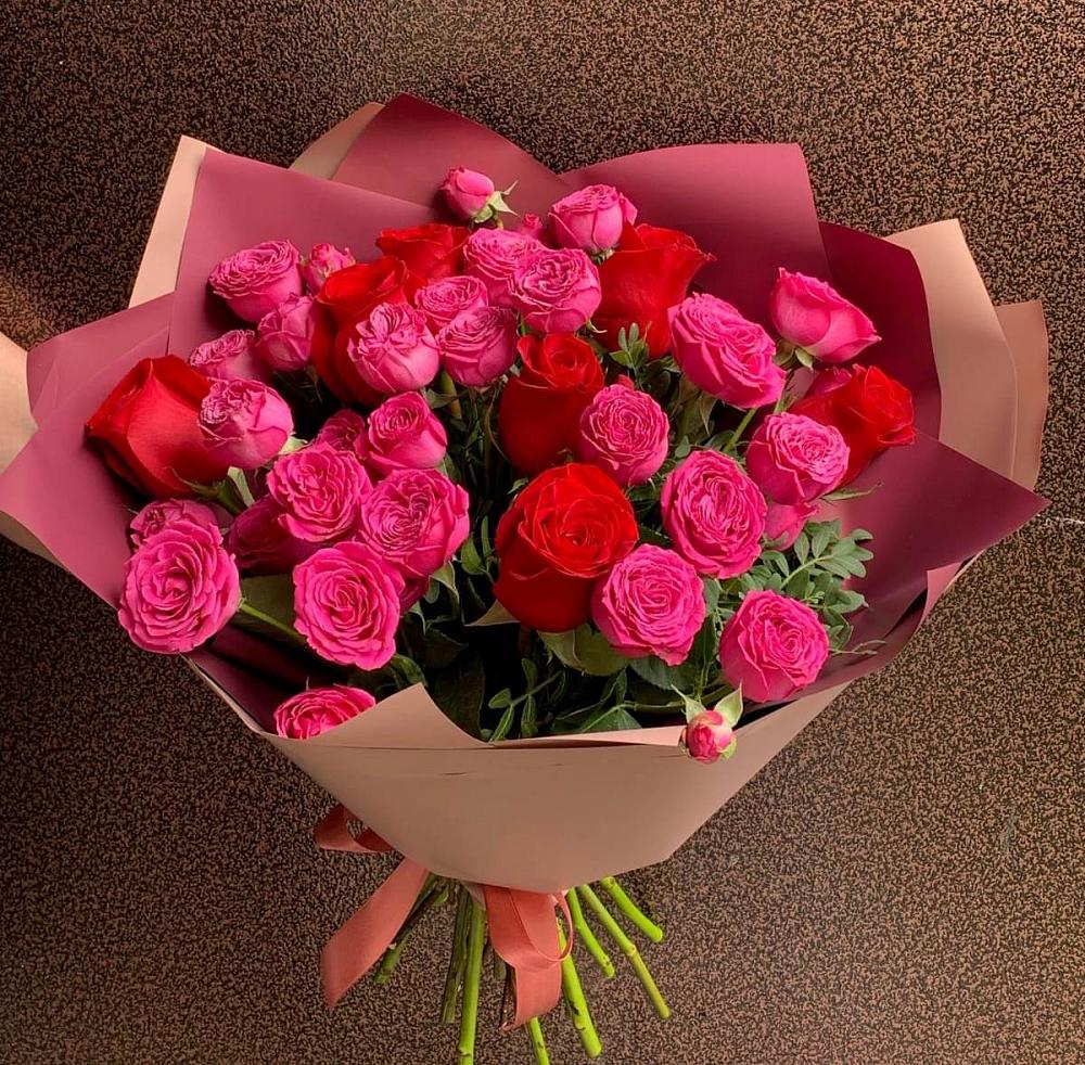 Букет В объятьях нежности в Ольховатке