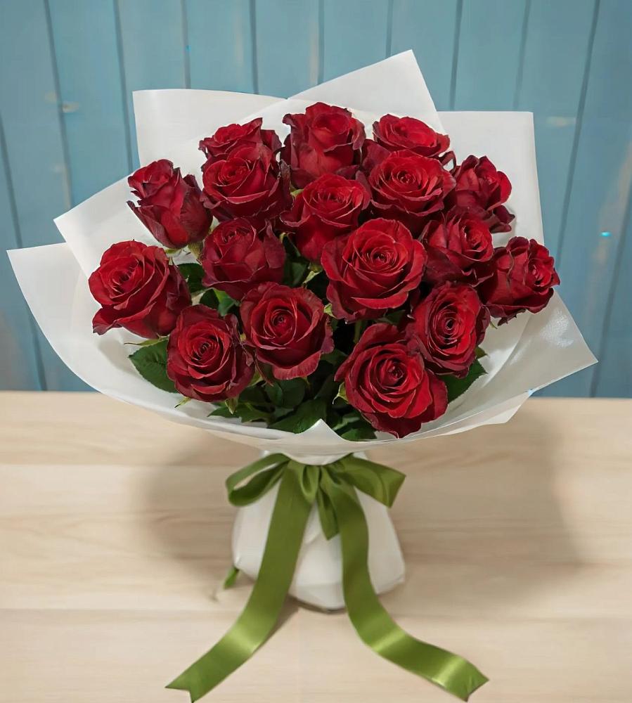 Букет Красные розы в Ольховатке