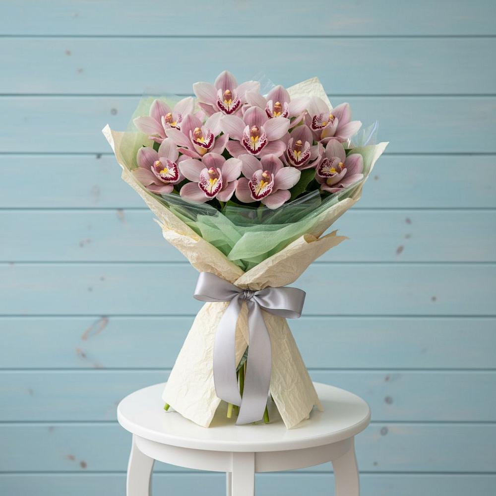 Букет цветов из: Орхидеи и Розы в Ольховатке