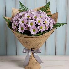 Букет цветов из:  Хризантемы #REPLACE_PRED# Ольховатке