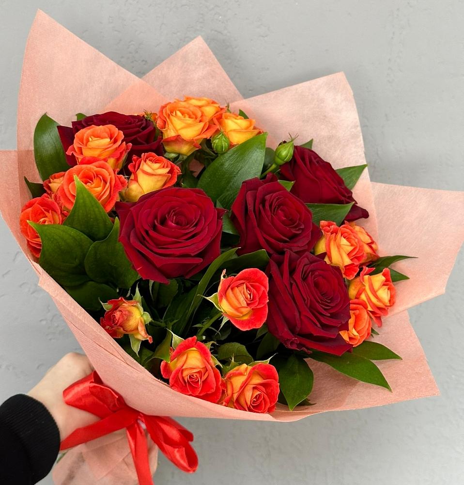 Букет Любовь и восторг в Ольховатке