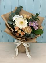 Букет цветов из:  Герберы и Хризантемы в Ольховатке