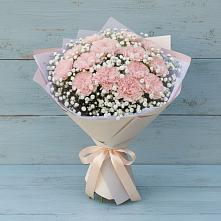 Букет цветов из:  Гвоздики в Ольховатке