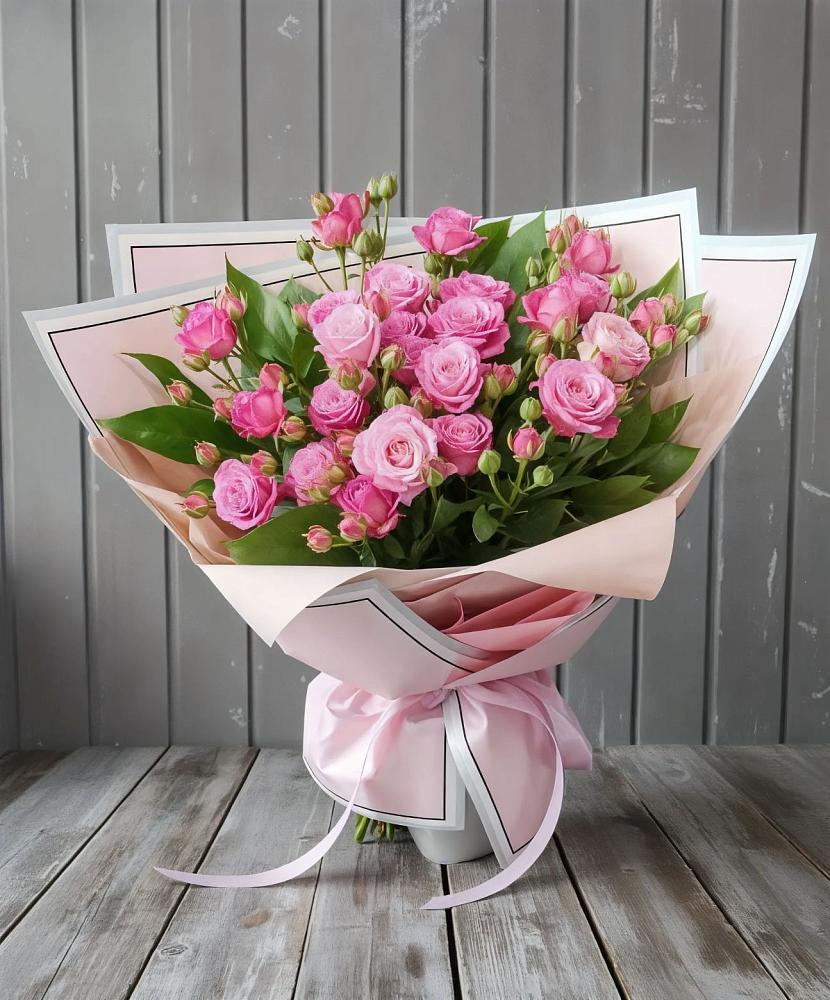 Букет Розовый кустик в Ольховатке