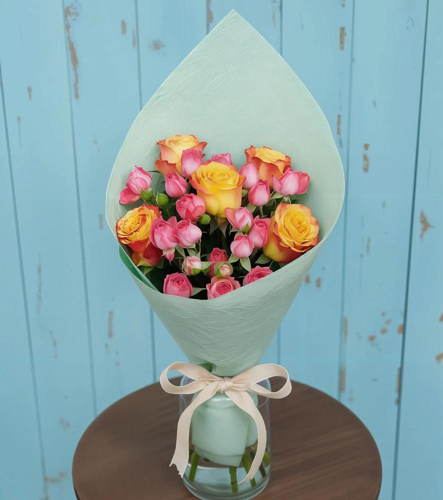 Букет цветов из: Розы в Ольховатке