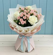 Букет цветов из:  Розы в Ольховатке