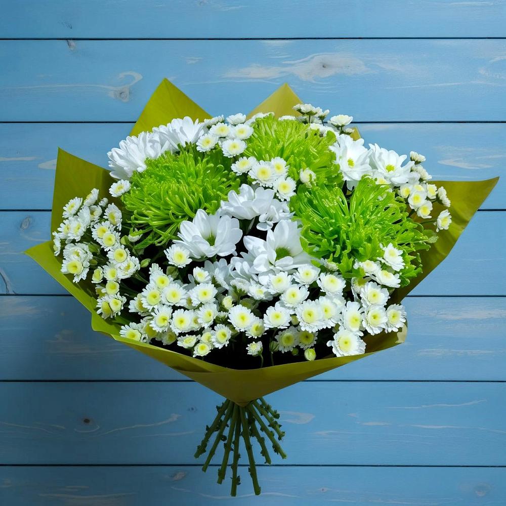Букет цветов из: Хризантемы в Ольховатке