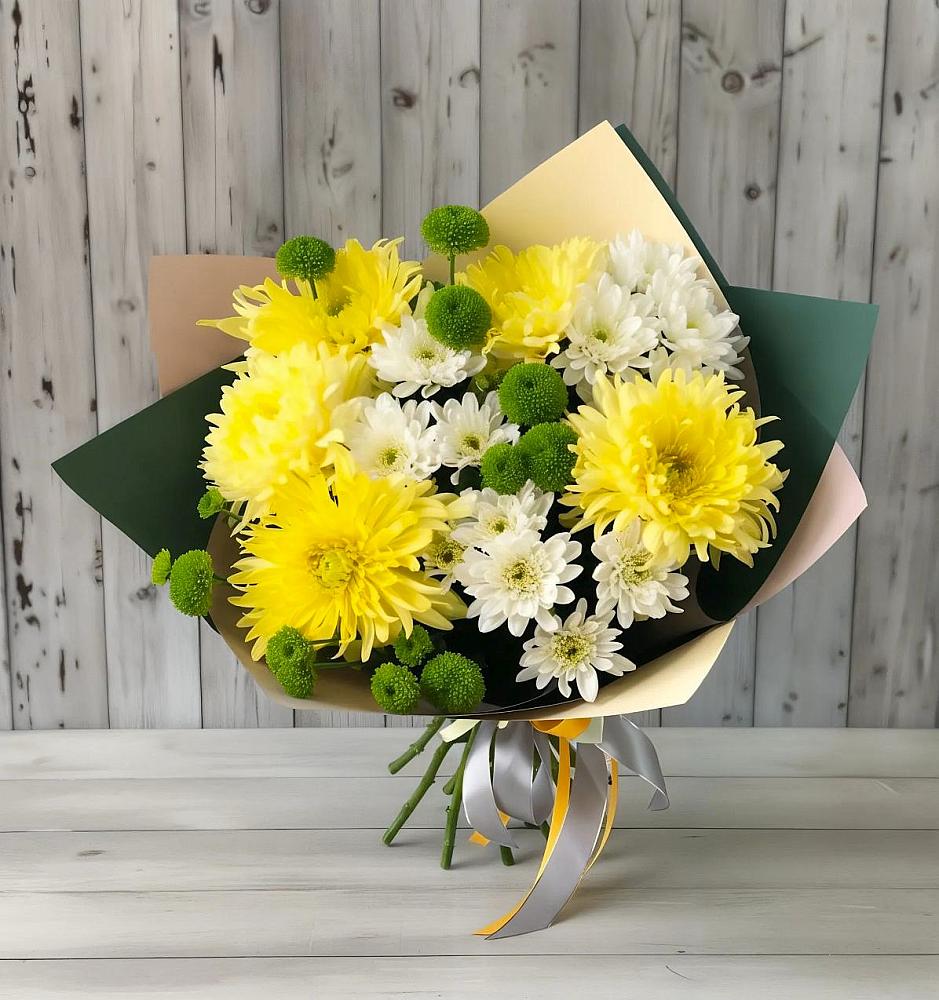 Букет цветов из: Хризантемы в Ольховатке