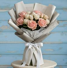 Букет цветов из:  Розы в Ольховатке