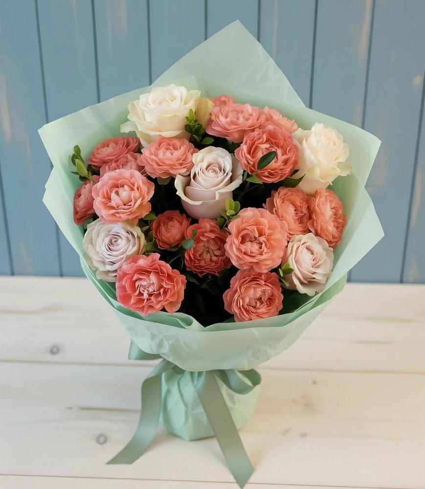 Букет цветов из: Розы в Ольховатке