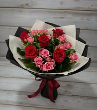 Букет цветов из:  Розы #REPLACE_PRED# Ольховатке