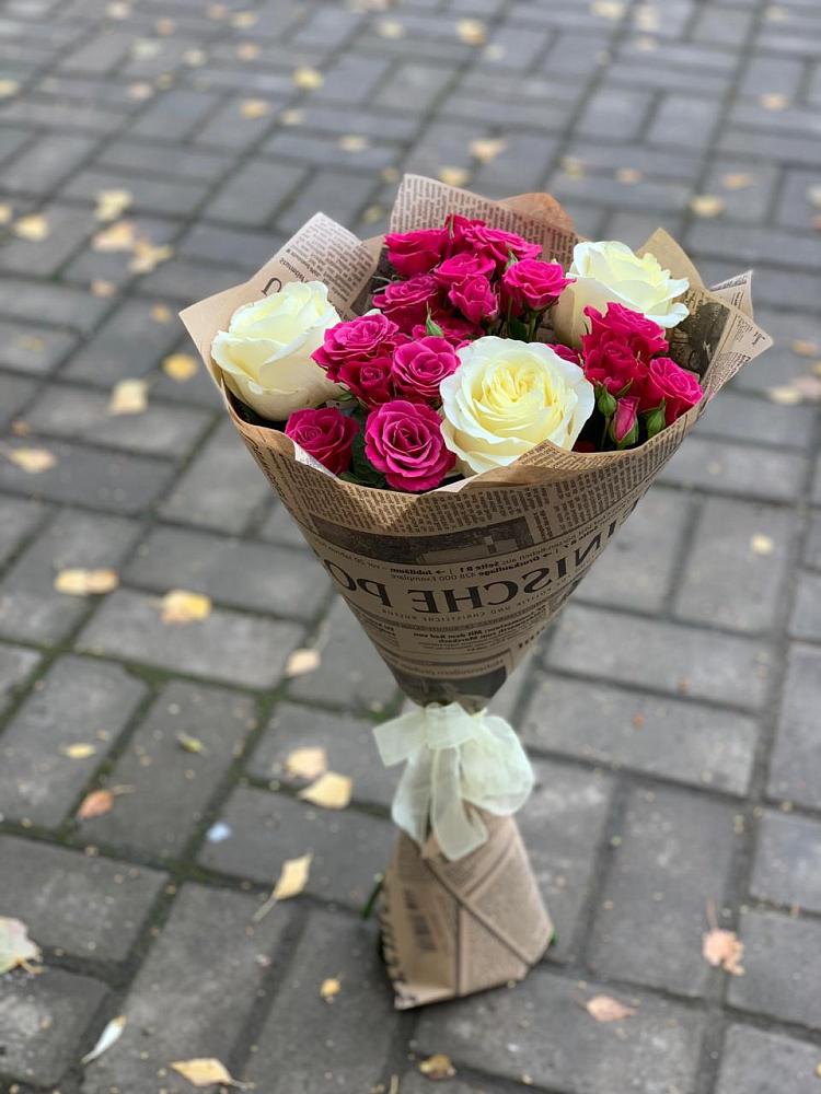 Букет цветов из: Розы в Ольховатке