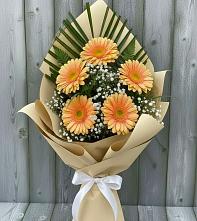 Букет цветов из:  Герберы в Ольховатке